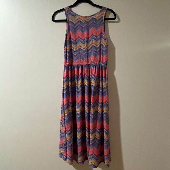 Multicolor Zigzag Dress - Picture 5 of 7